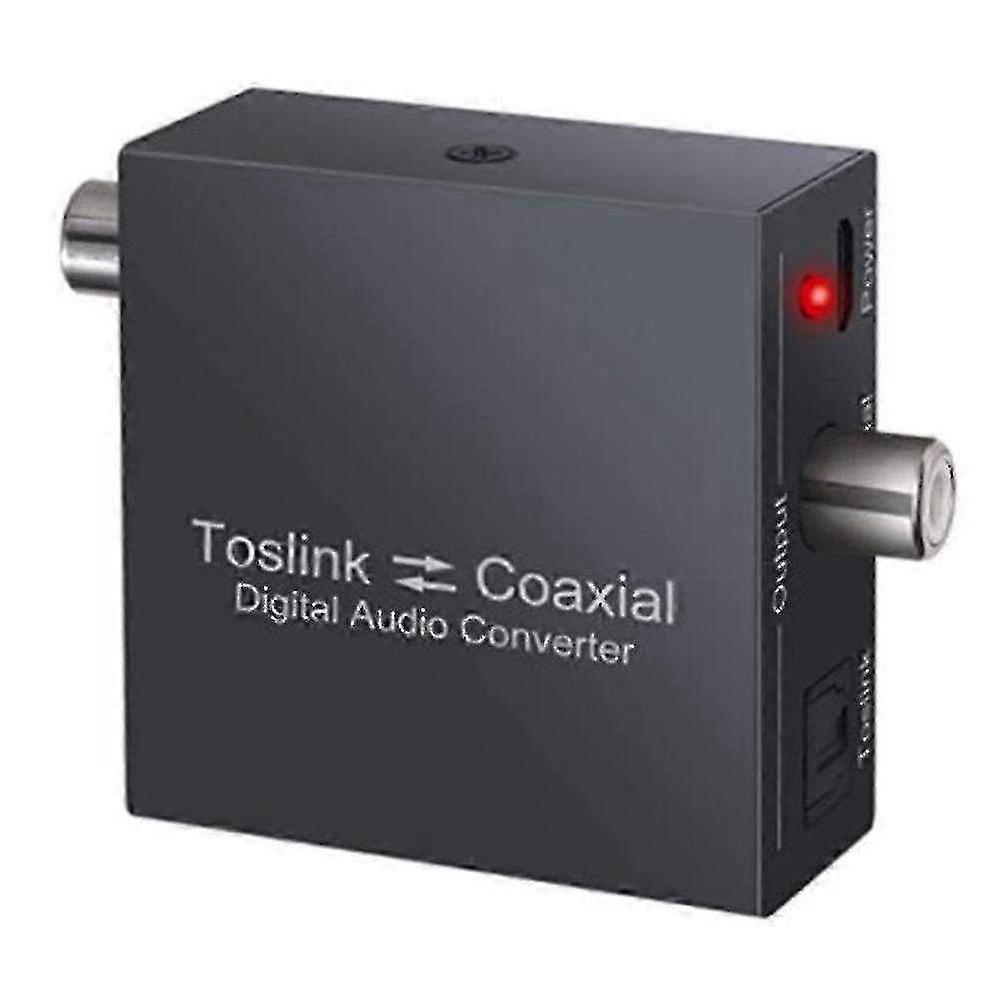 Coaxial Optical SPDIF to Toslink Converter with Bi-directional Conversion