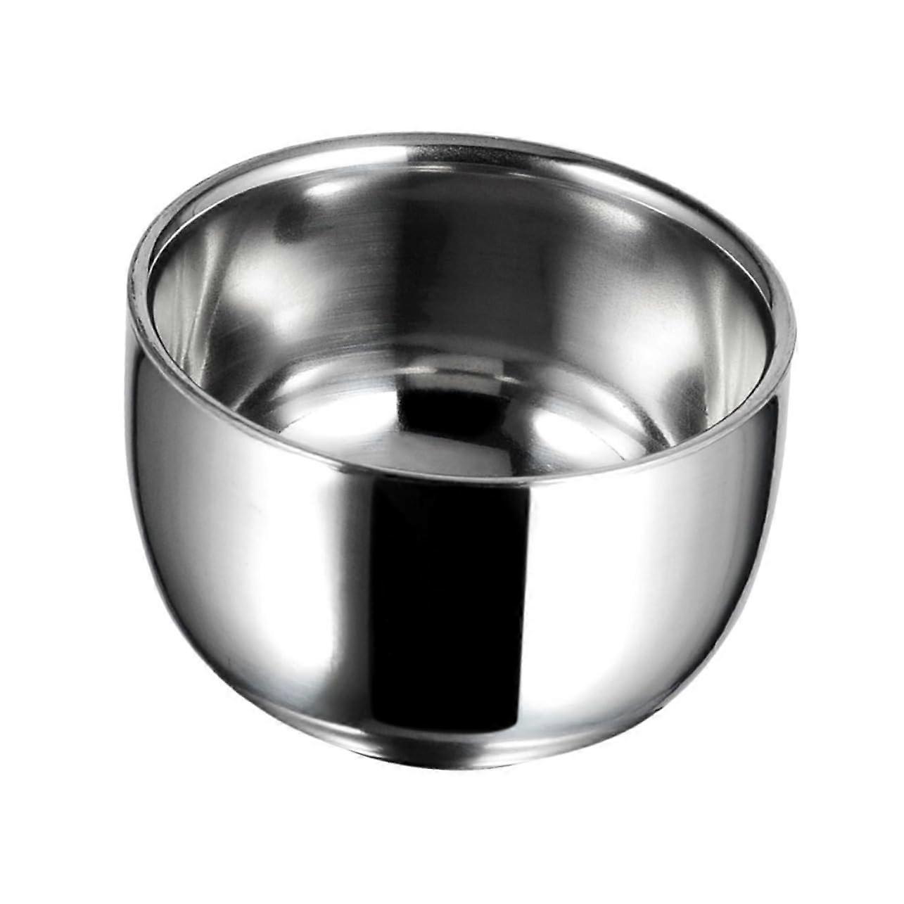 3piece striking bowl set, unbreakable shaving mug, men's shaving foam, shaving bowl, stainless steel shaving bowls, lathering tool bowl