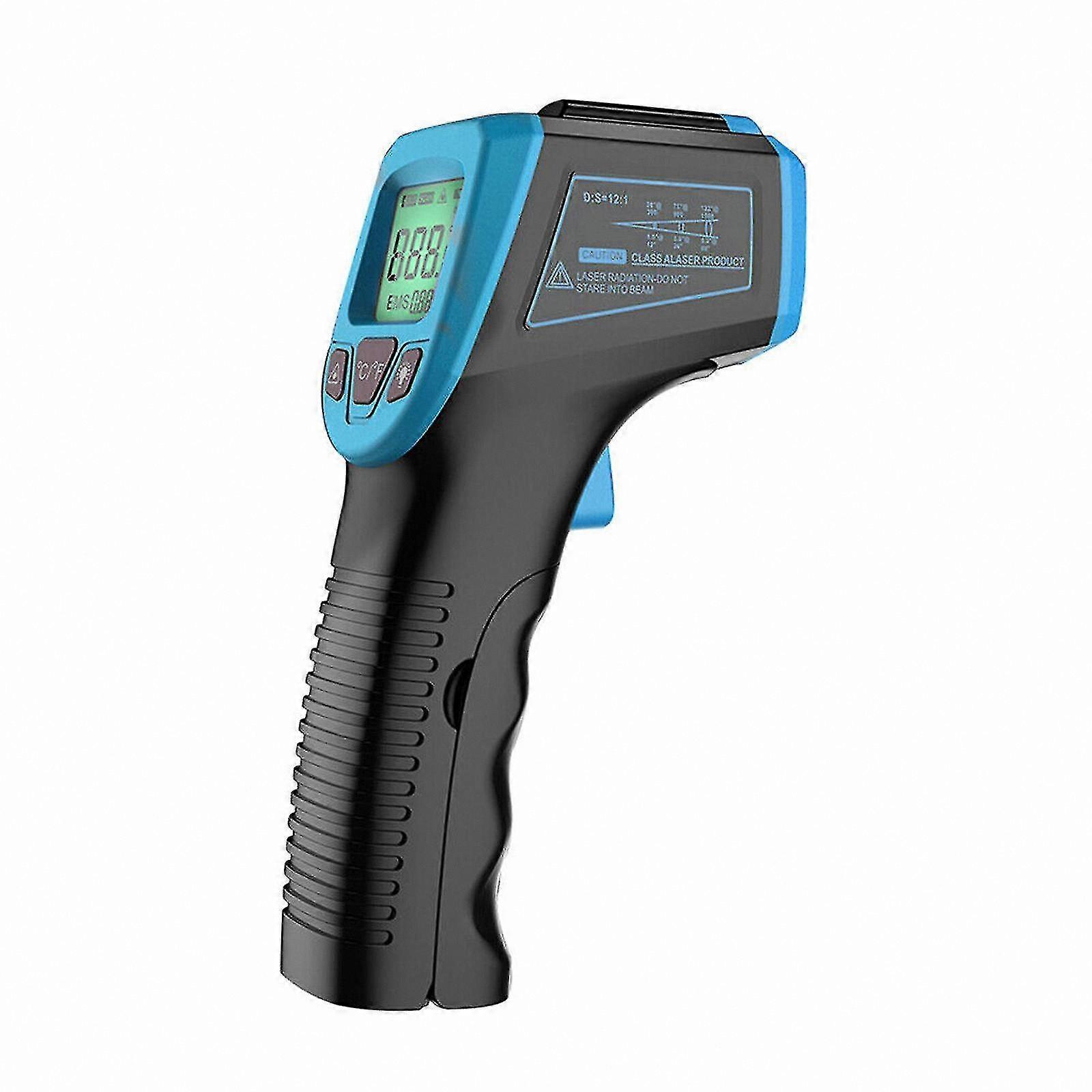 Infrared Thermometer -50°C to 600°C Laser Temperature Gun Industrial Pyrometer Non-Contact Heat Measurement Tool