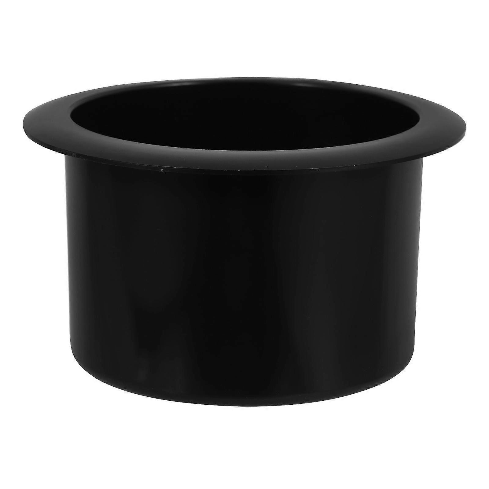 ABS Car Cup Holder for Tea Machines and Sofa Compatible with 110x88x60mm Dimensions Black