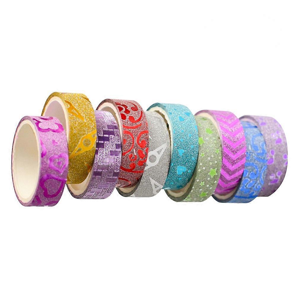 DIY Masking Tape Assortment For Scrapbookers Featuring Various Shapes Suitable For Daily Planner And Gift Wrapping 10Set
