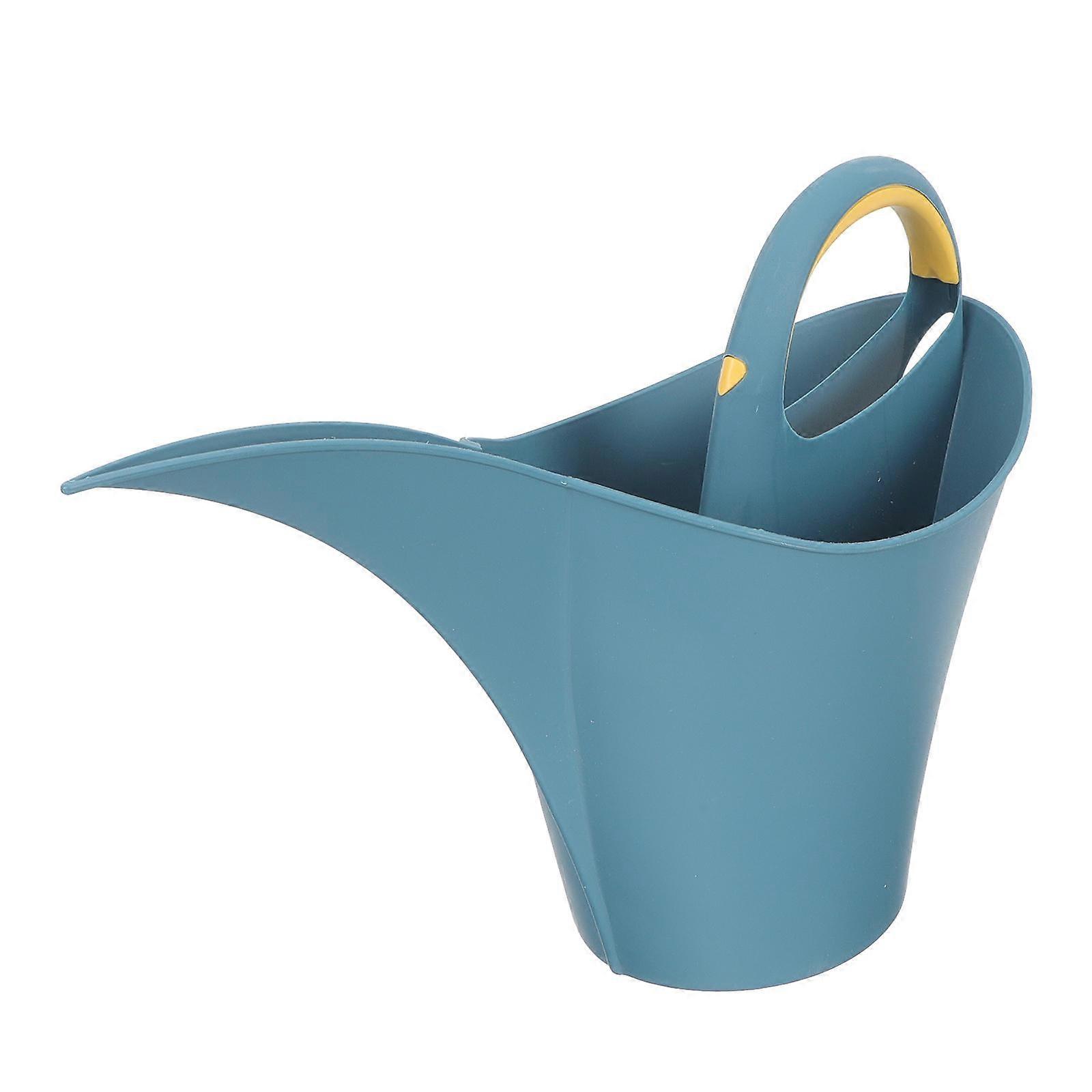 وعاء سقي بلاستيكي في الهواء الطلق يمكن تصميم صنبور طويل لهواة الحدائق سعة 2 لتر 1 عبوة