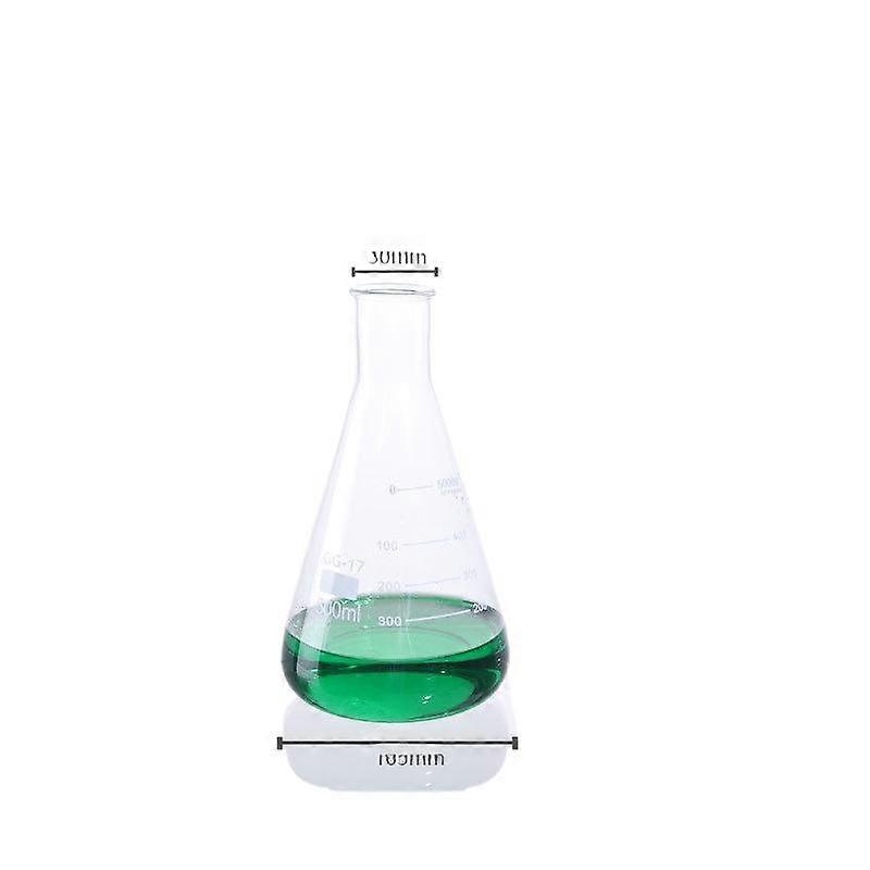 Triangular flask laboratory conical bottle glass bottle high borosilicate glass