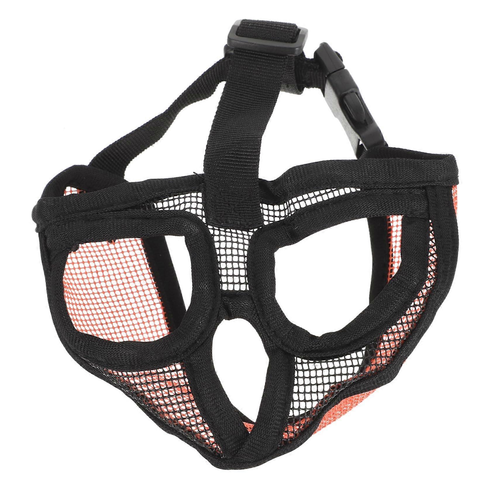 Snout Dog Owners Adjustable Small Muzzle Nylon Mesh Pack of 3 Dog Head Mask for Training