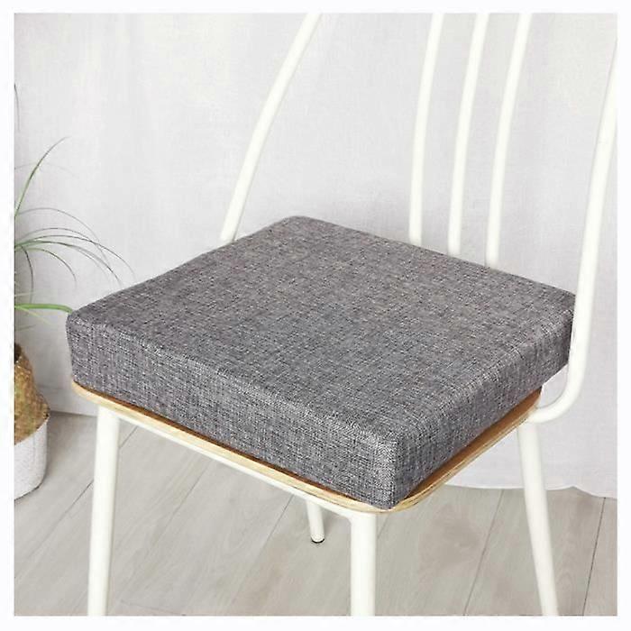 Chair Cushion - Soft and Comfortable - Grey - 45x45cm - Ergonomic Design for Pain Relief
