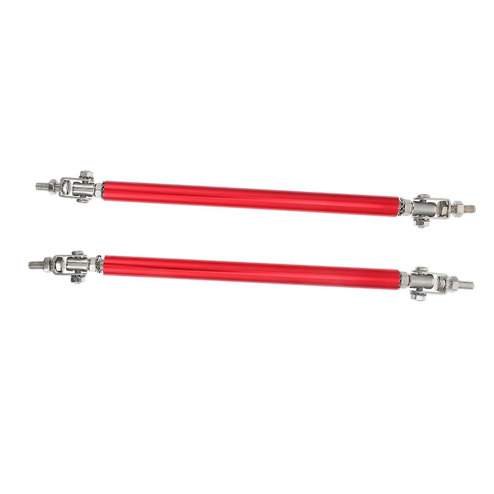 2 Pack Adjustable Car Bumper Lip Splitter Support Rods for Front or Rear Spoiler