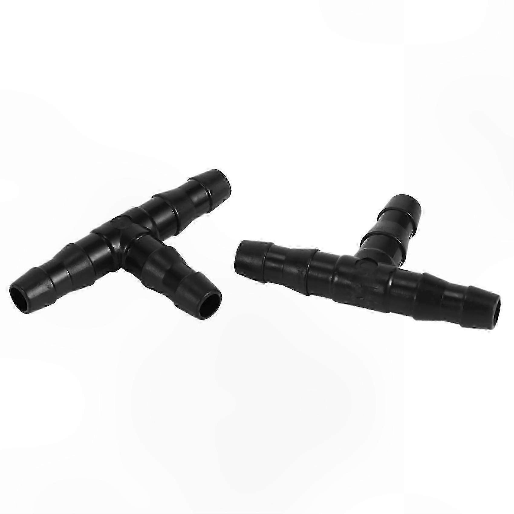 100Pcs Drip Irrigation Barbed Tee Fittings for Universal Use