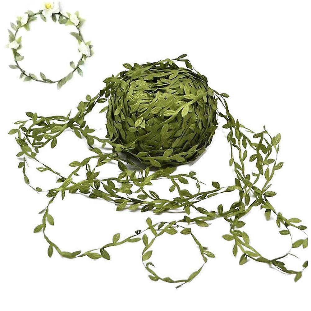 Fgbetcv Artificial Leaf Ribbon - Greenery Vine String for Wedding,Artificial