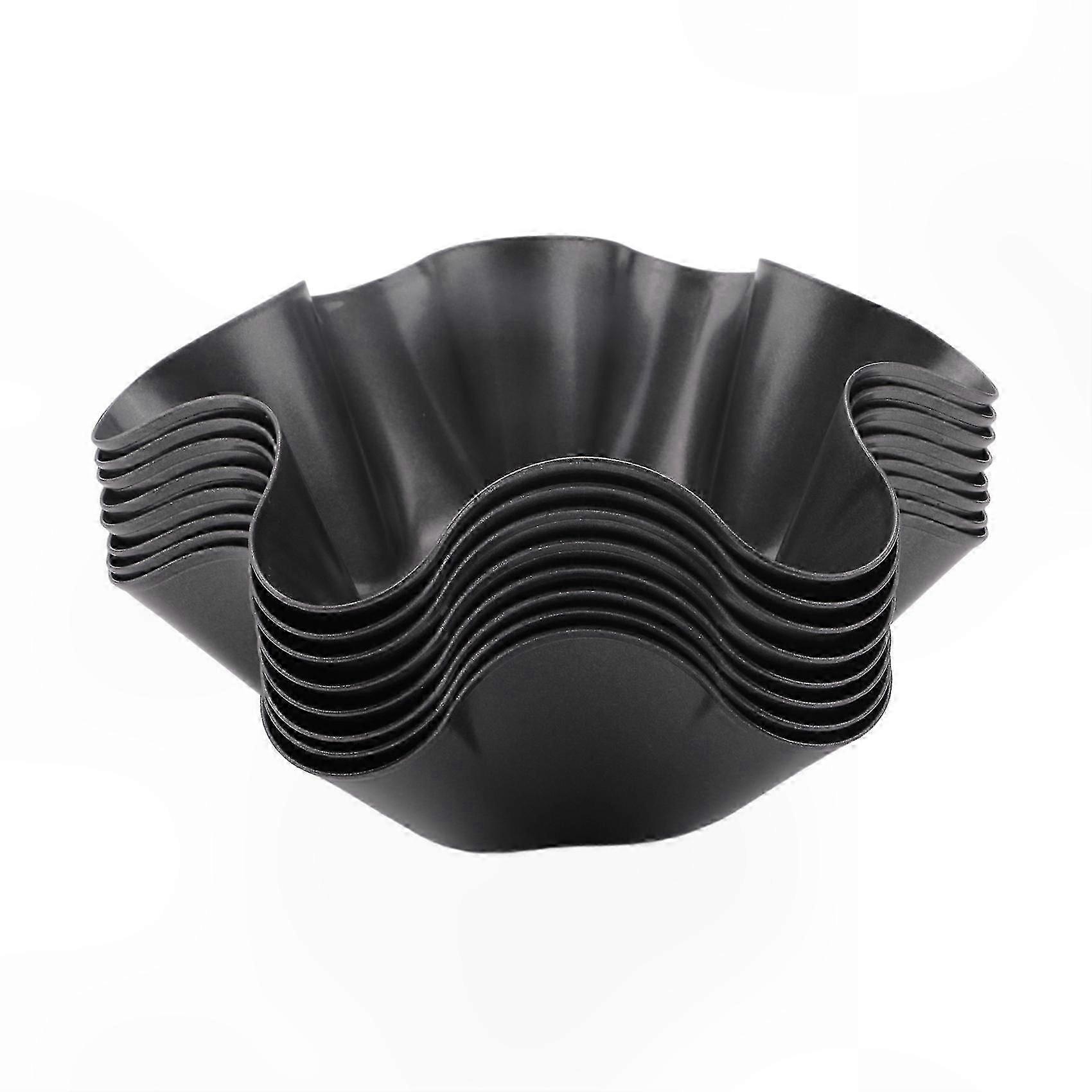 8-Pack Nonstick Tortilla Bowl Molds for Tacos, Salads, and Snacks