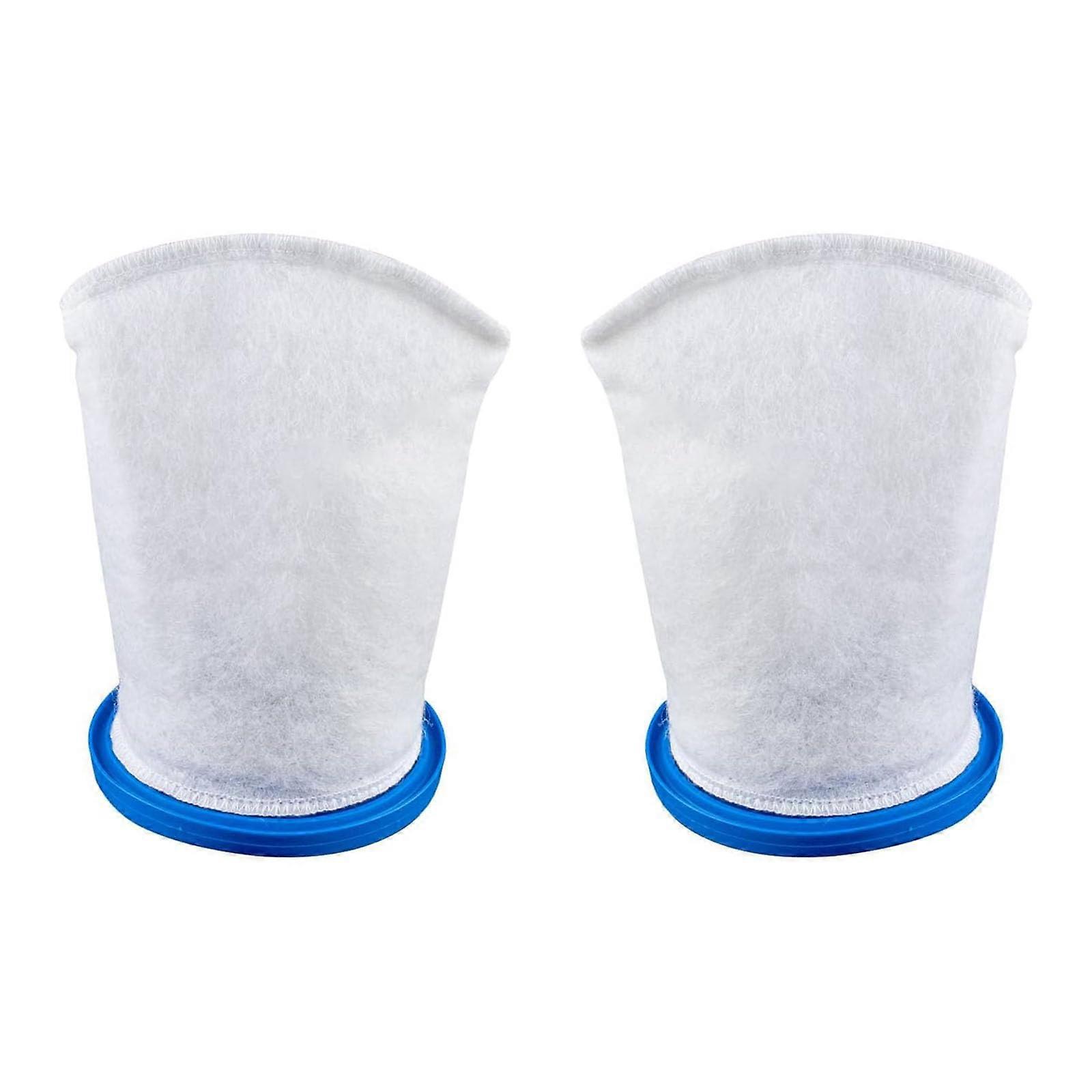 Efficient Replacement Filter Bags for Pool Vacuum, Cotton Structure, Compatible with Residential and Commercial Pools, Set of 2