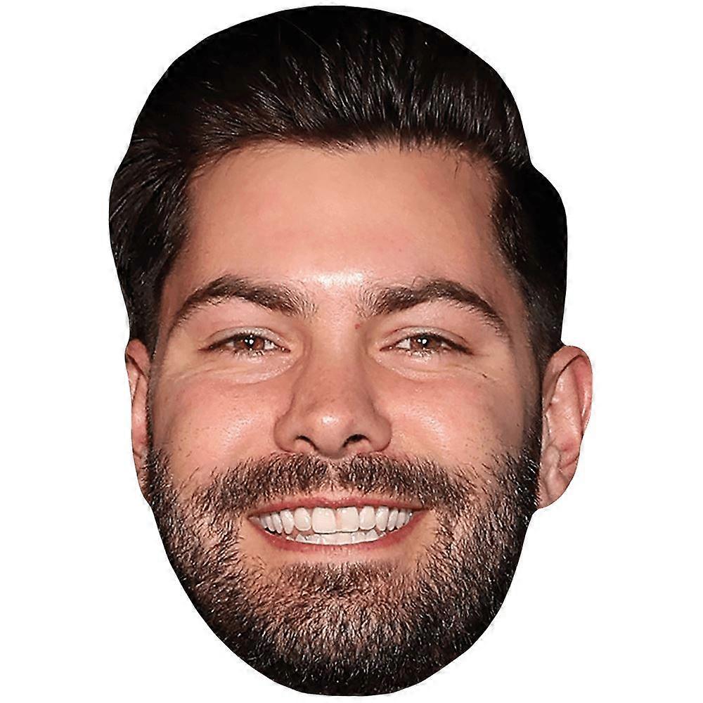 Dylan Barbour (Smile) Celebrity Mask, Flat Card Face