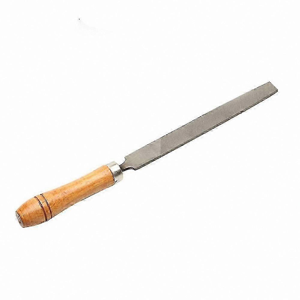 Metalworking Hand File - 150mm x 6mm Flat Tool for Smoothing and Shaping Surfaces