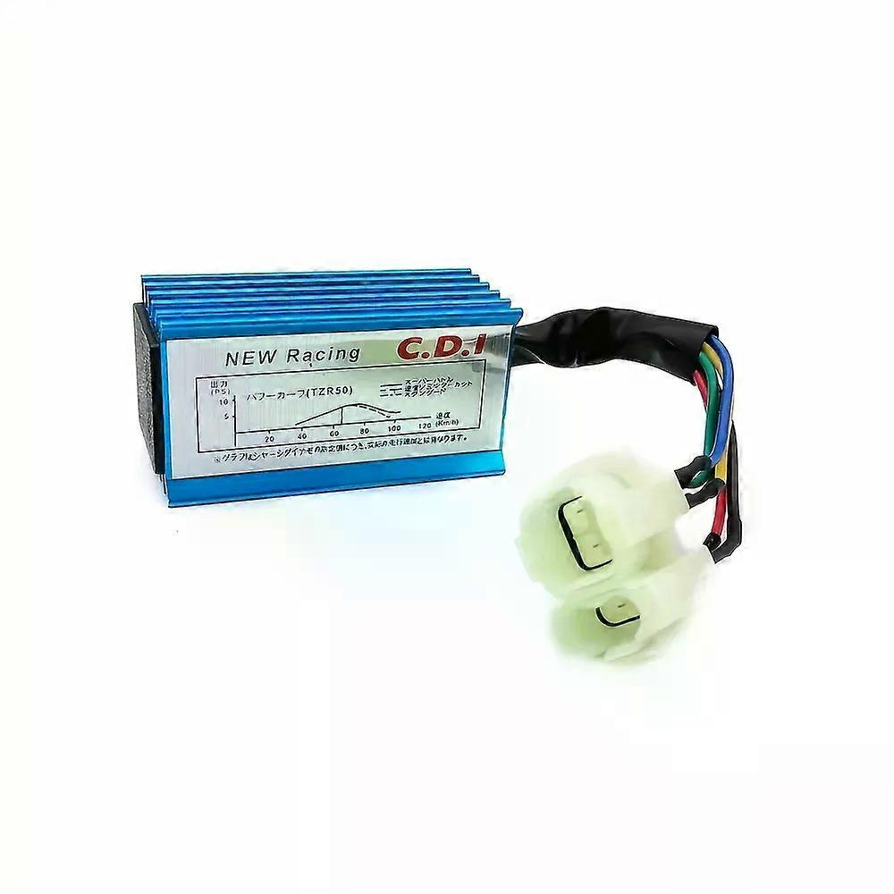 Motorcycle Racing Ignition Coil 50cc 125cc 150cc 2 stroke Engine 6 Pin CDI Box