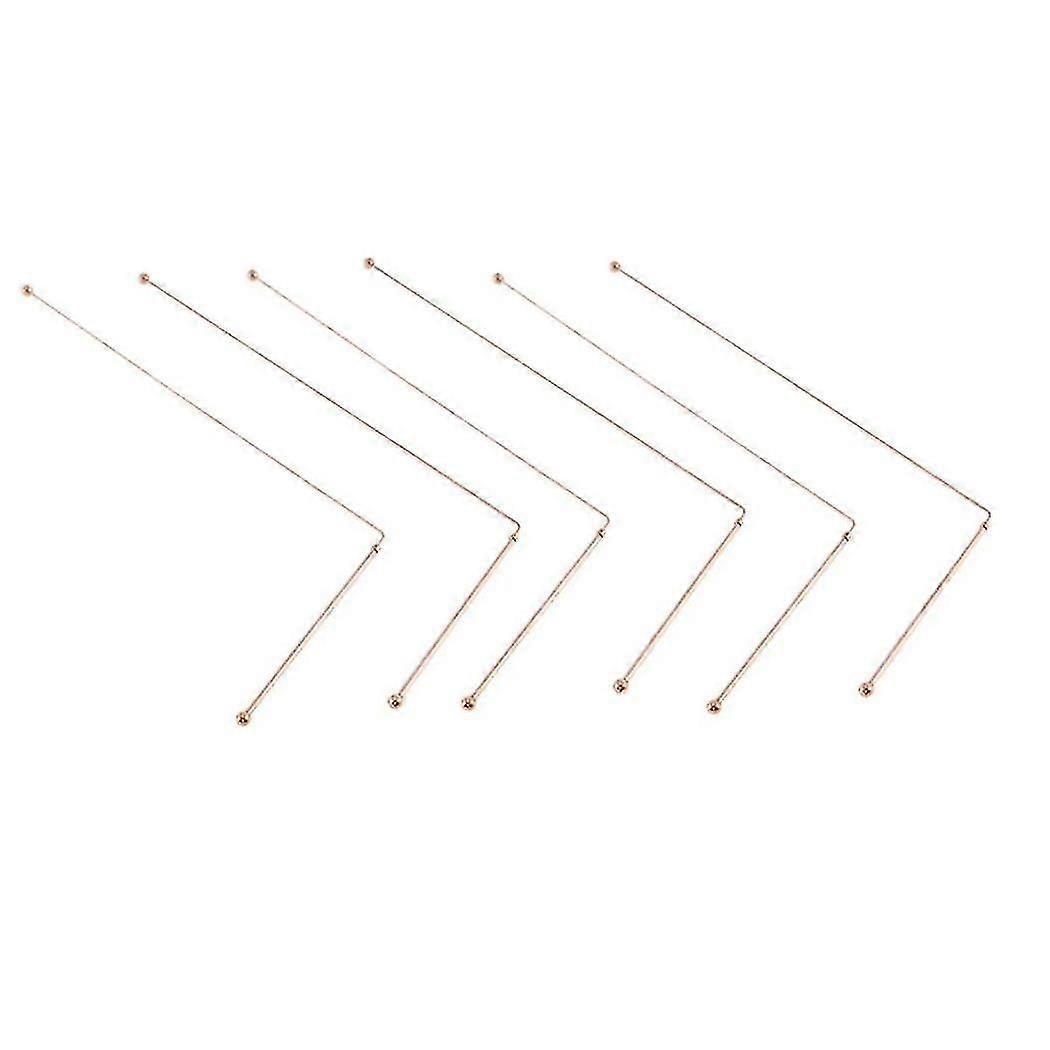 3-Pair Copper Dowsing Rods  Flexible Divining Tools for Gold Detection & Water Finding