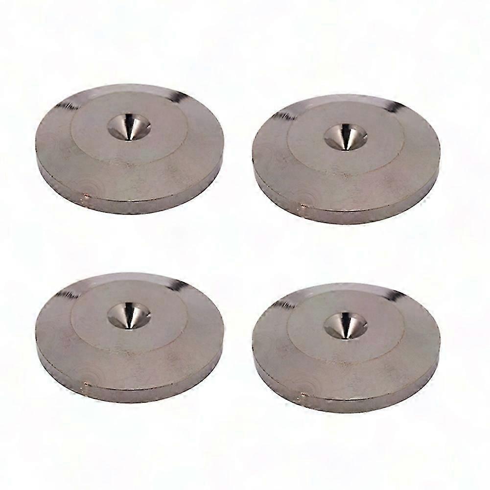4 Pcs Pure Copper Speaker Spikes for HiFi Speaker Isolation Stand Feet Cone Base Pads