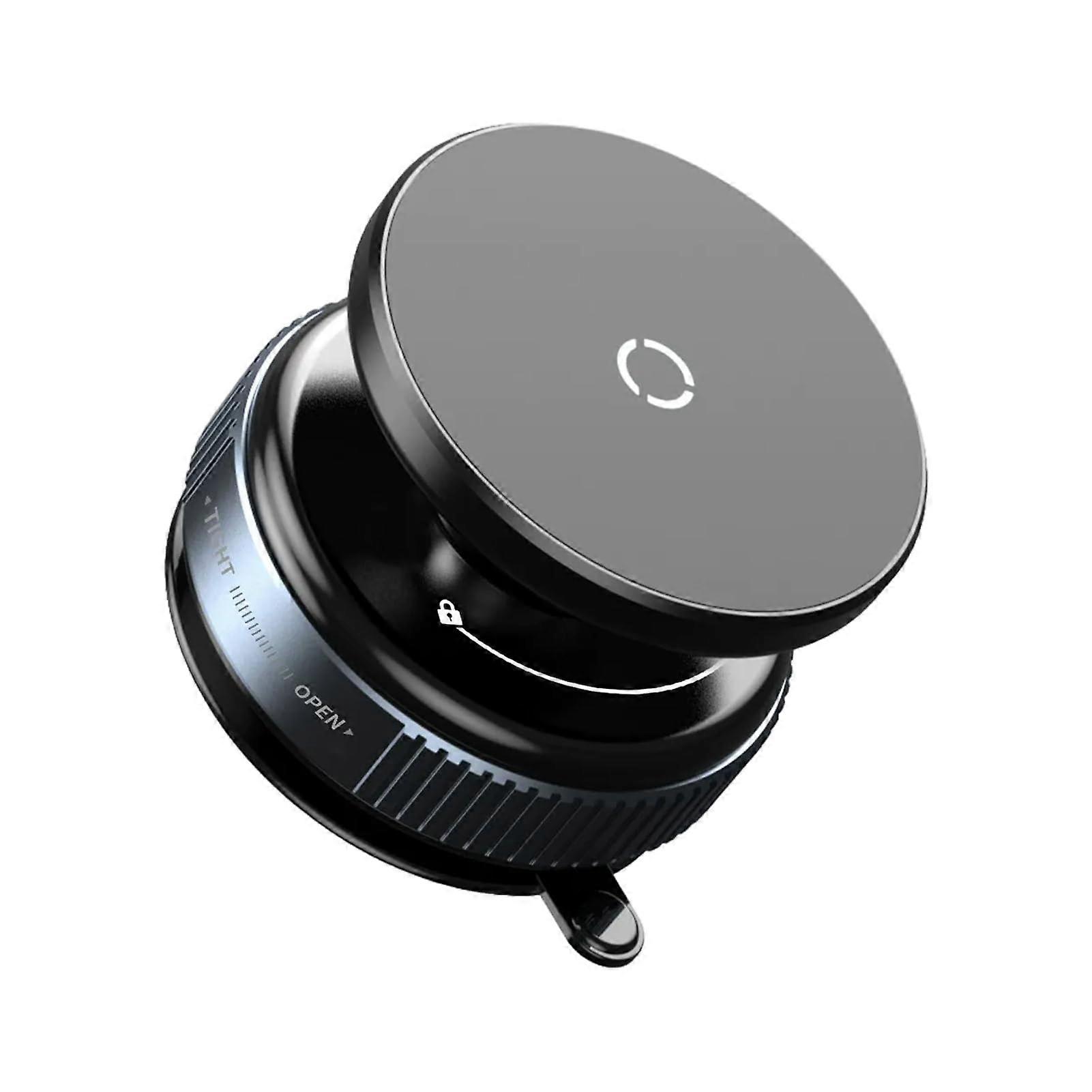 Universal Screen Window Phone Holder ABS Strong Suction Cup Front Windshield 360 Degree Rotatable Black