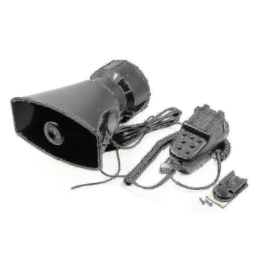 車メガホン5音警報ホーン12v 110dbラウドスピーカー消防救急車ブレイリング警察サイレン