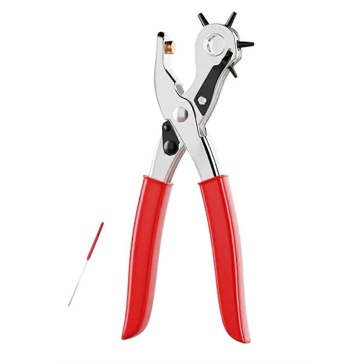 Hole Punch,MASTER Heavy Duty Leather Hole Puncher for Belts