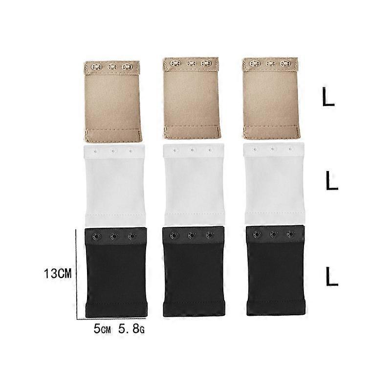 INF Size Shapewear Extender with Three Rows of Chins and Skin-Colored Cotton Bodysuit Forearm