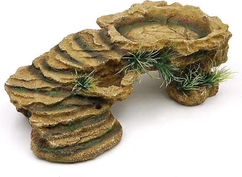 Reptile breeding platform with reasonable and practical layout