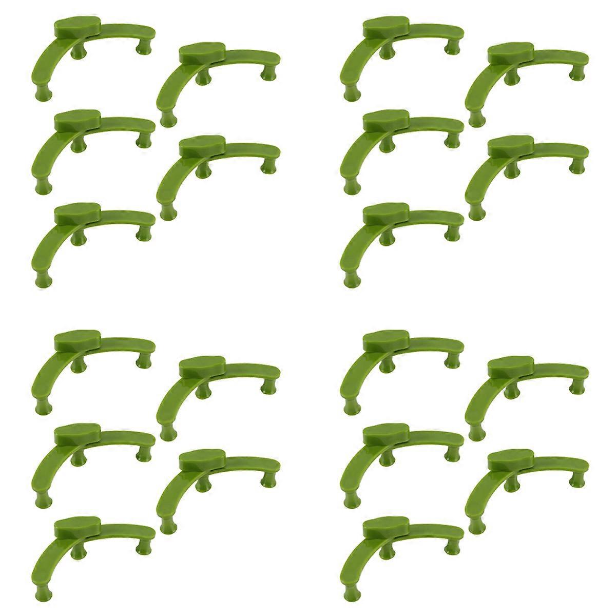 20Pcs Adjustable Plant Branches Bender Fixator Reuseable Branch Puller Fixing Clamp Bonsai Modelling
