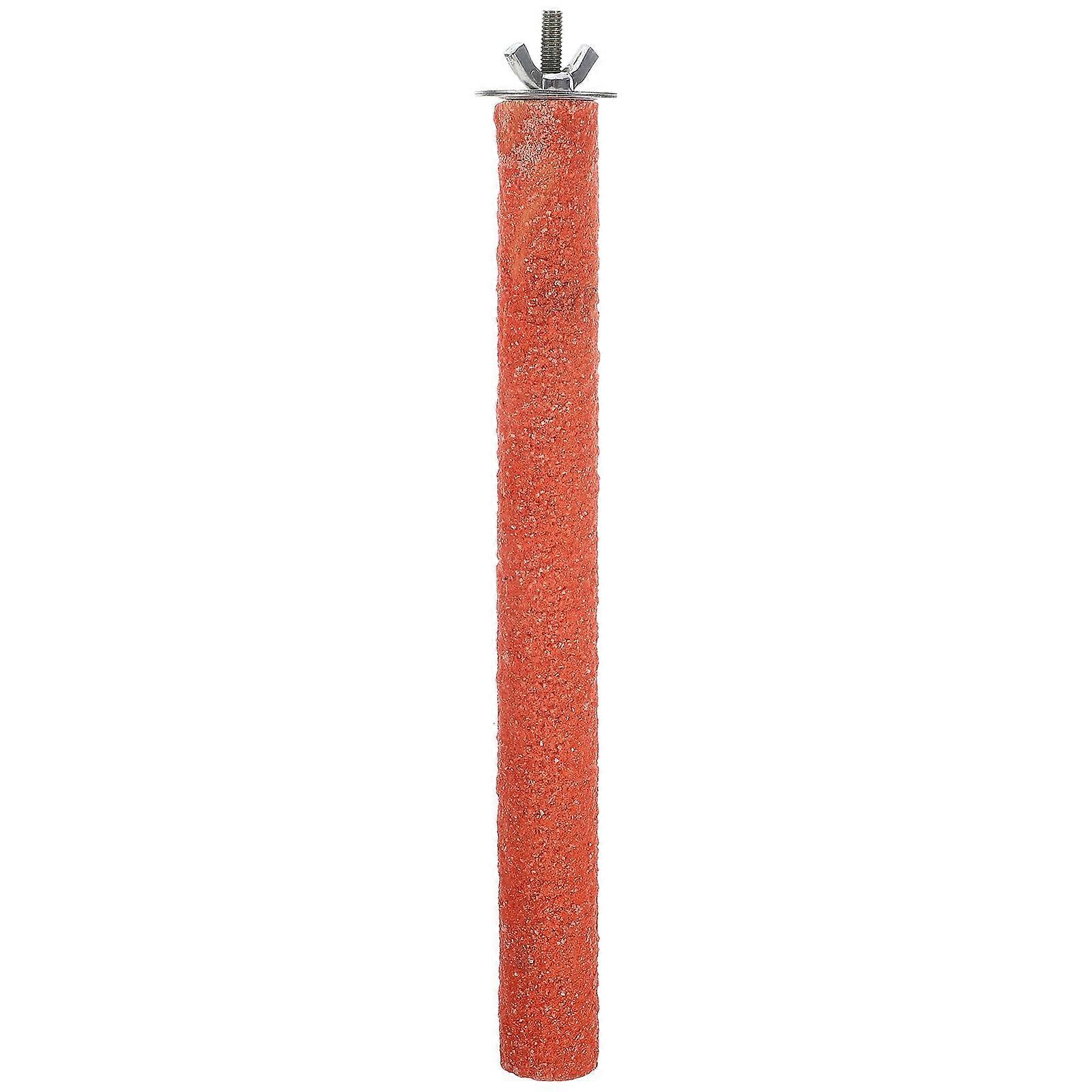 Parrot Grinding Claws Stick Standing Rod Bird Activity Toy Climbing Toy Parrot Playing Stand Grind Stick (Rabdom Color)