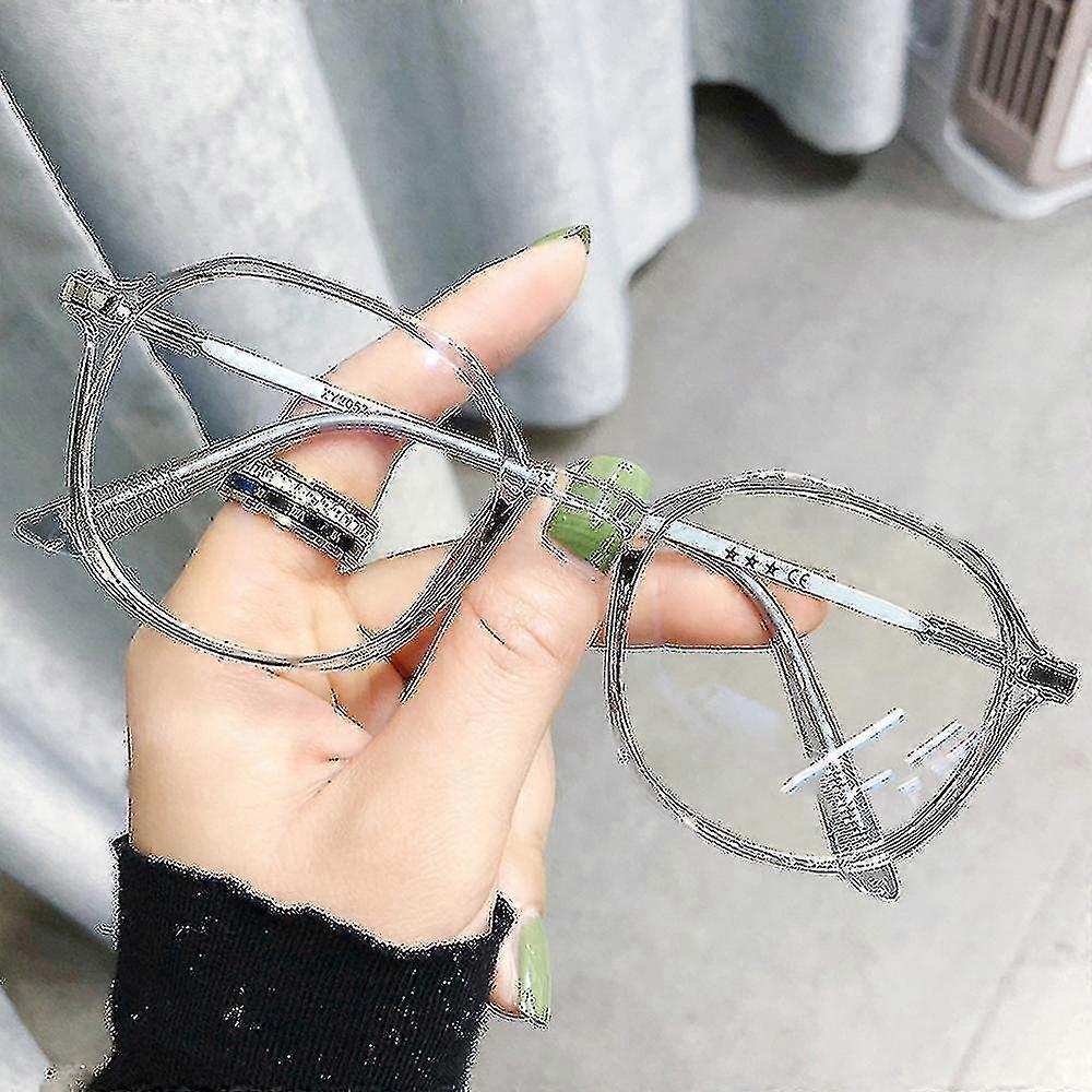 Blue light glasses for preventing eye fatigue, made of PC and metal, suitable for long - term computer use