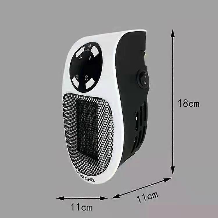Mini heater for wall outlet
