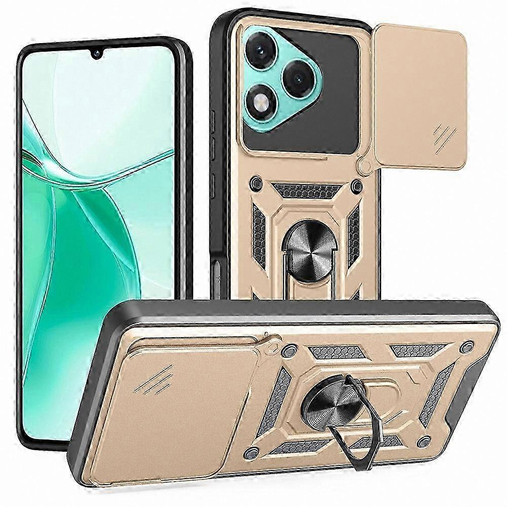Kickstand Phone Case with Slide Camera Cover for Lite Model - PC+TPU Protective Shell