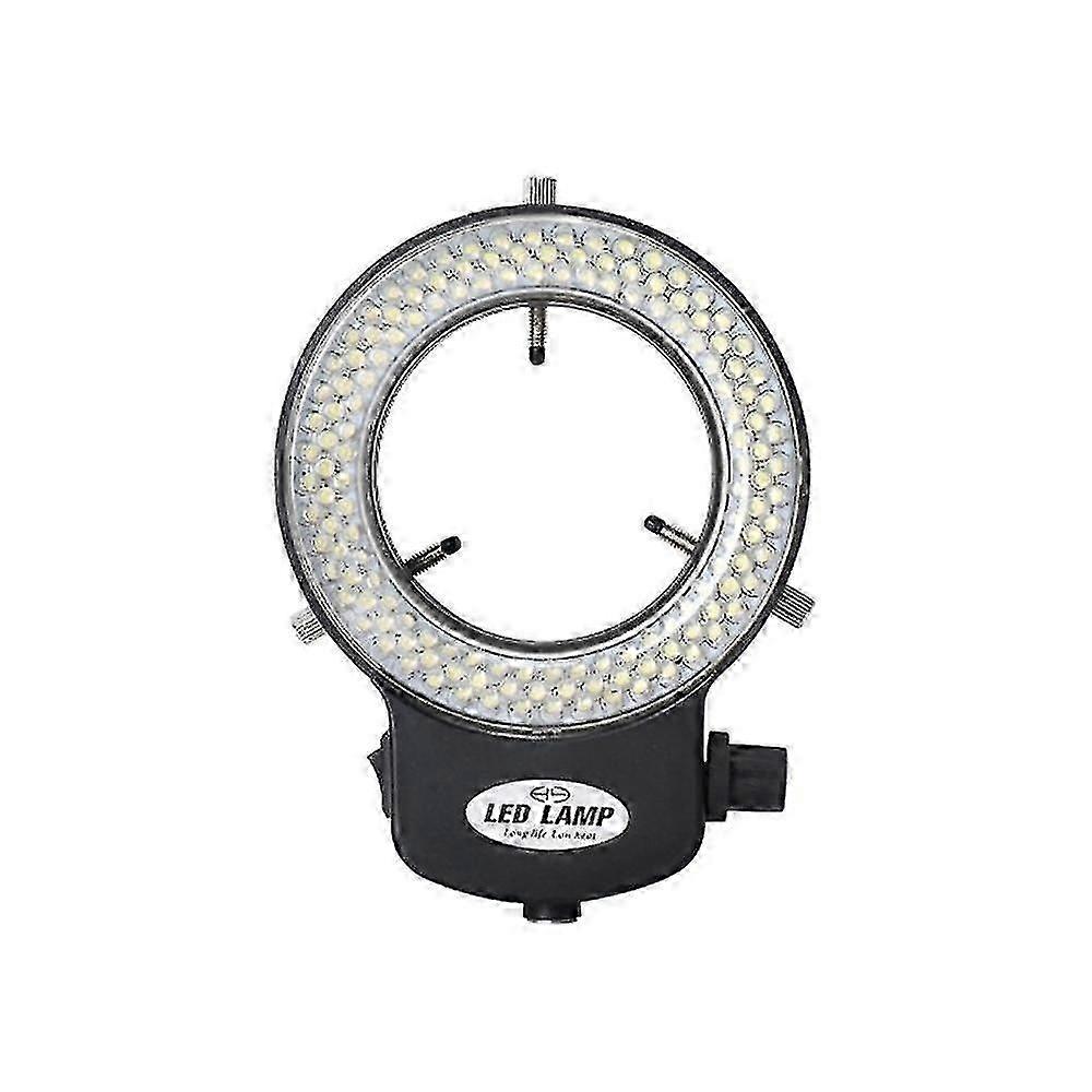 Microscope Light- Ring Light Adjustable 144 Lamp Beads Led Industrial Microscope Ring Illuminator -