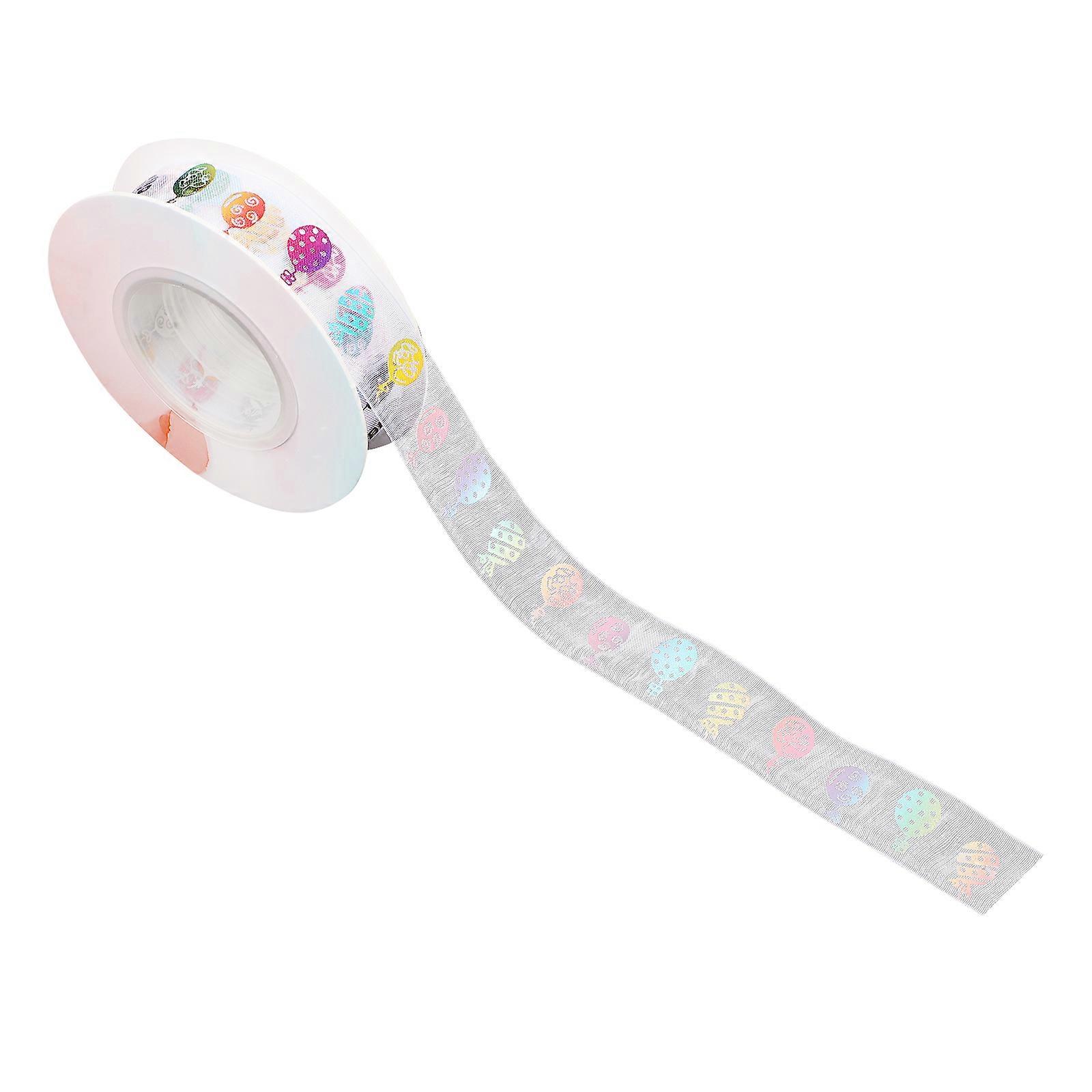 Gift Box Ribbon Polyester Multi Color Durable Non Fading for Gift Wrapping Use