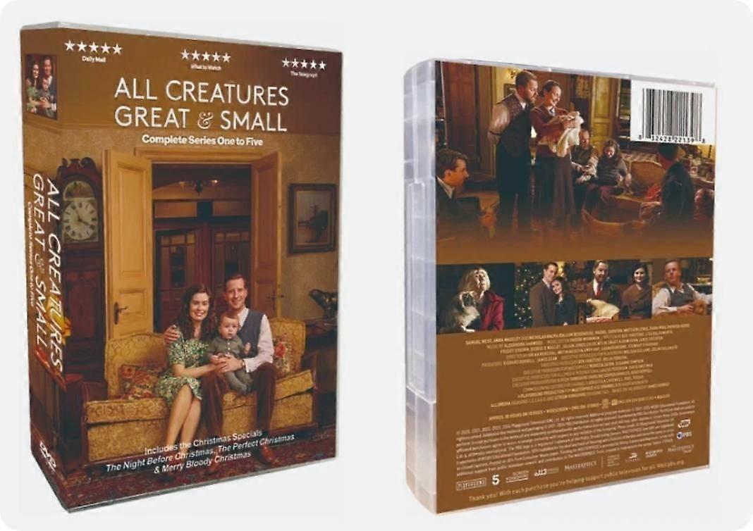 Νέο Box Set Όλα τα πλάσματα Μεγάλη και Μικρή Σεζόν 1-5 DVD 10-Disc αγγλική έκδοση