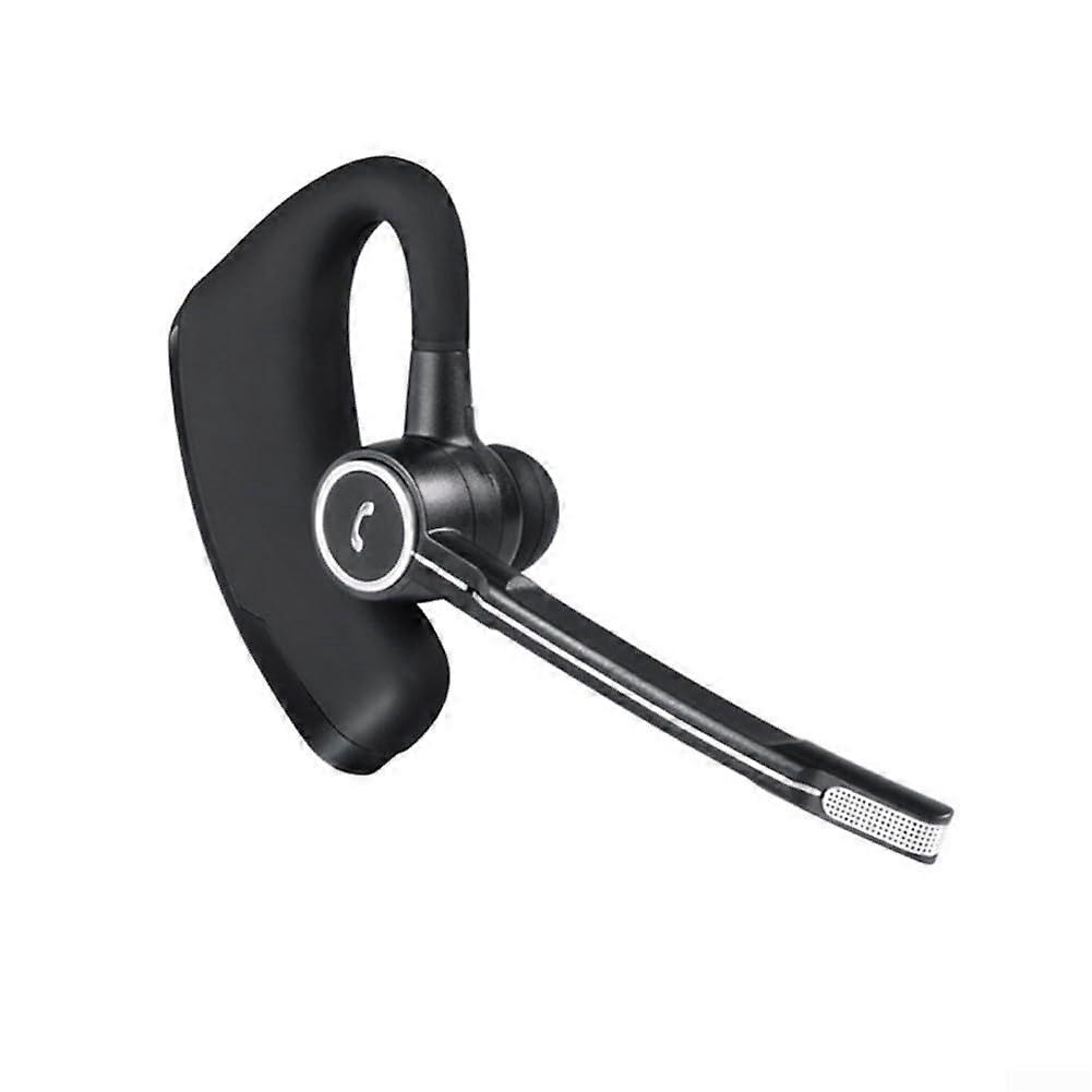 Wireless Headset Bluetooth Earpiece SingleEar V8s Model 5.1 NoiseCancellation Handsfree Stereo Headset