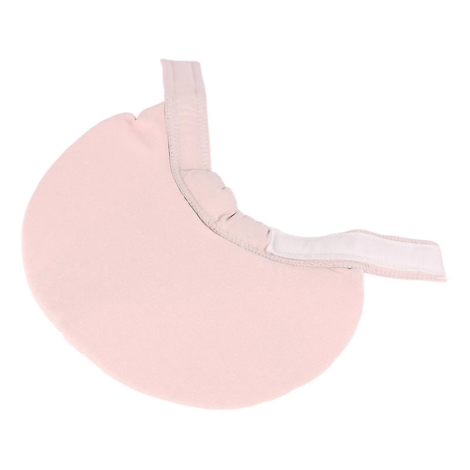 2025 Pet Bib Soft Lightweight Adjustable Prevent Licking Bite Hook and Loop Closure Cat Saliva Towel M Size Pink