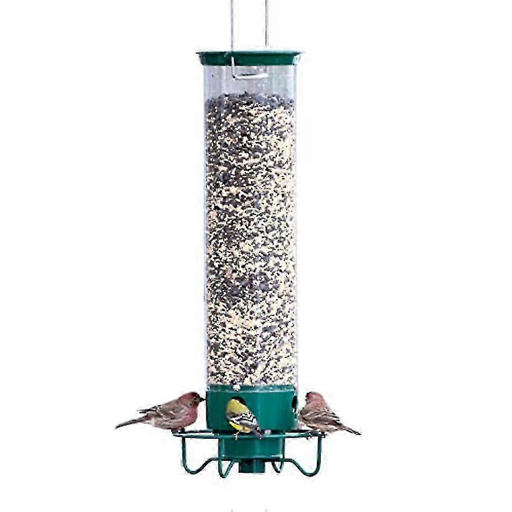 2025 Squirrel-Proof Bird Feeder with Weight Activated Rotating Perch - 5 lb. Seed Capacity