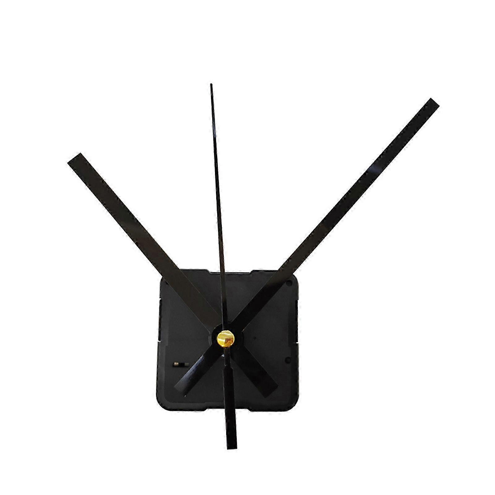 Clock Making Kit Quartz Movement Mechanism Long Shaft Thread Motor Metal Hands Quiet DIY