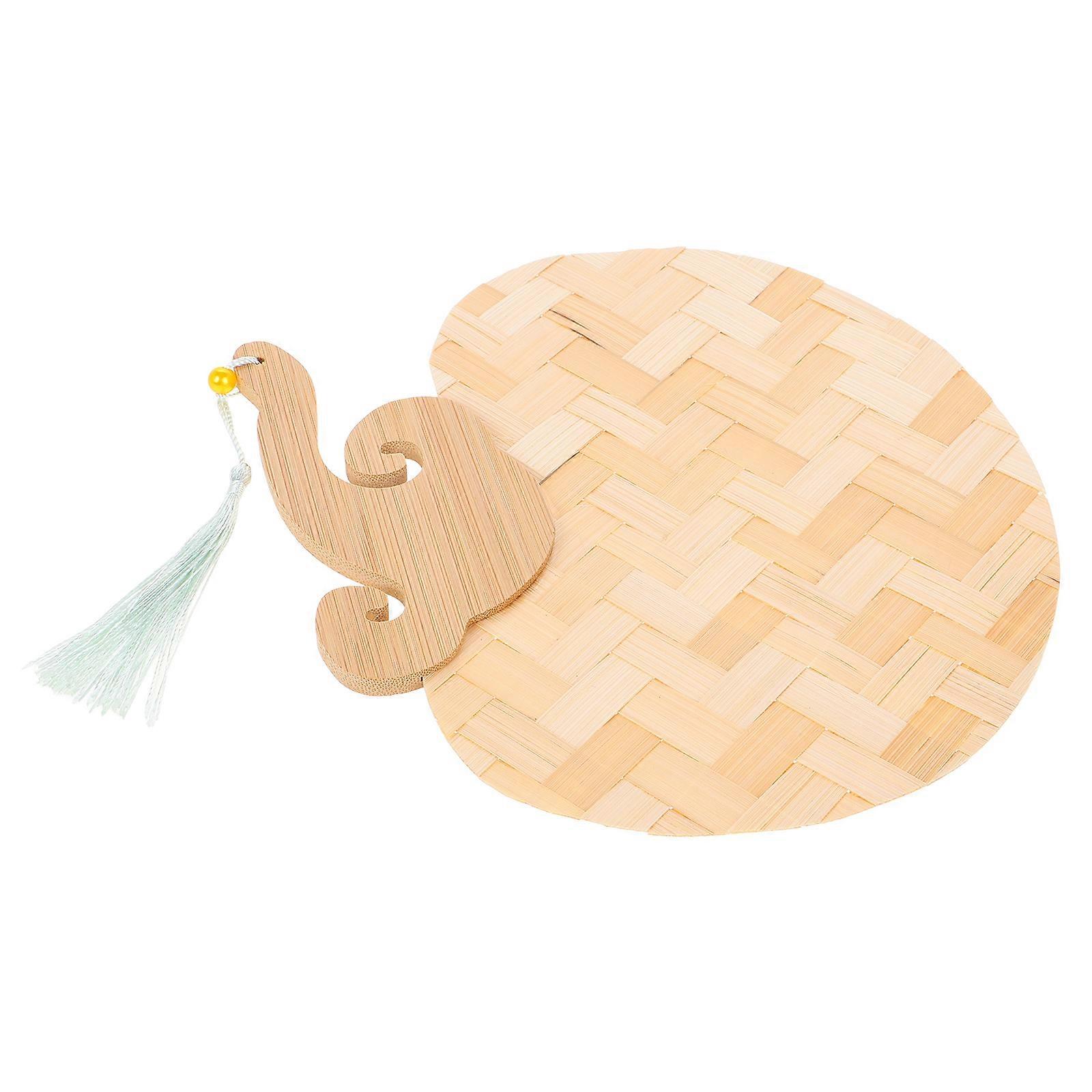 Bamboo Fans DIY Painting Bamboo Hand Fan for Cooling Assorted Color