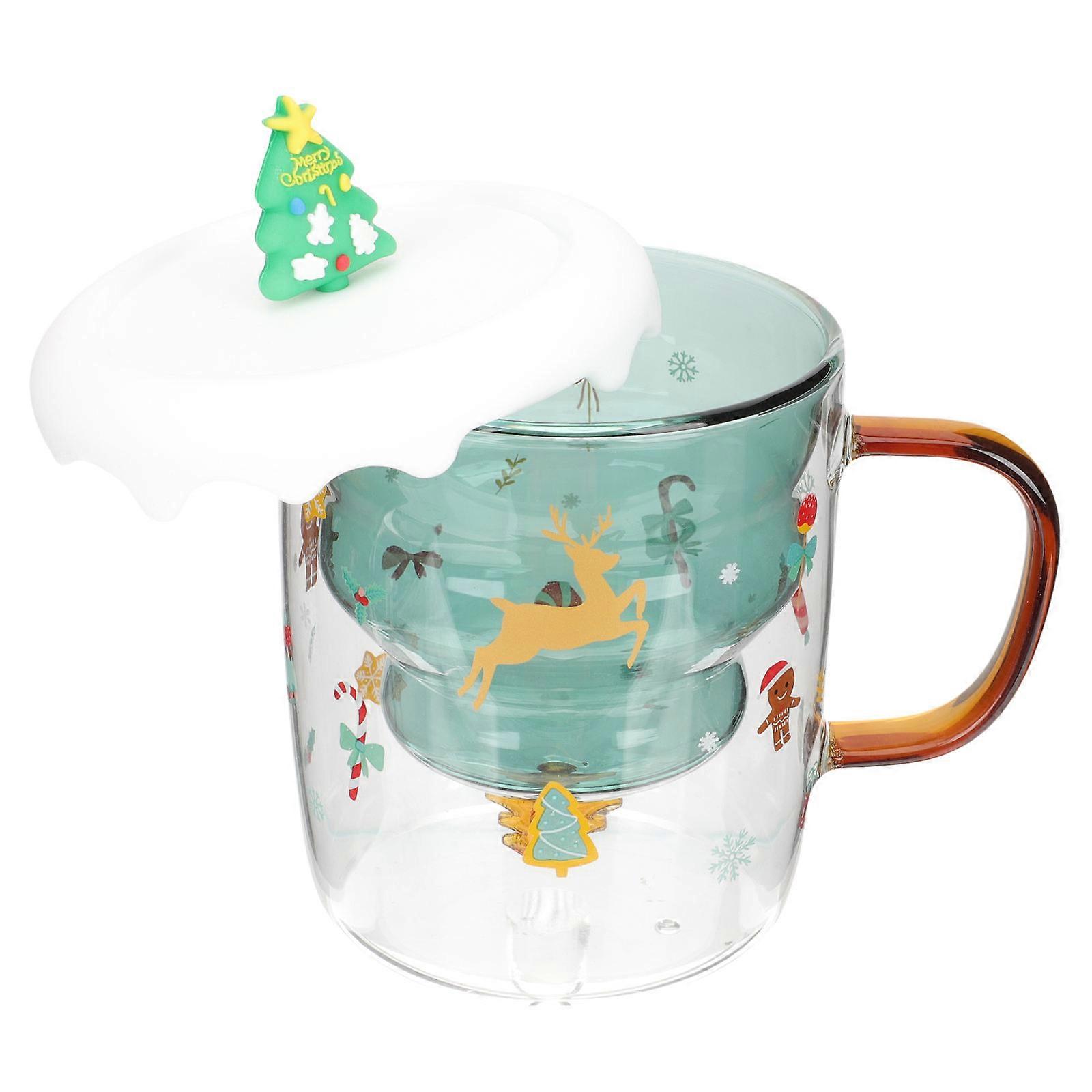 Verre à boisson de Noël Verre à vin délicat à usage domestique