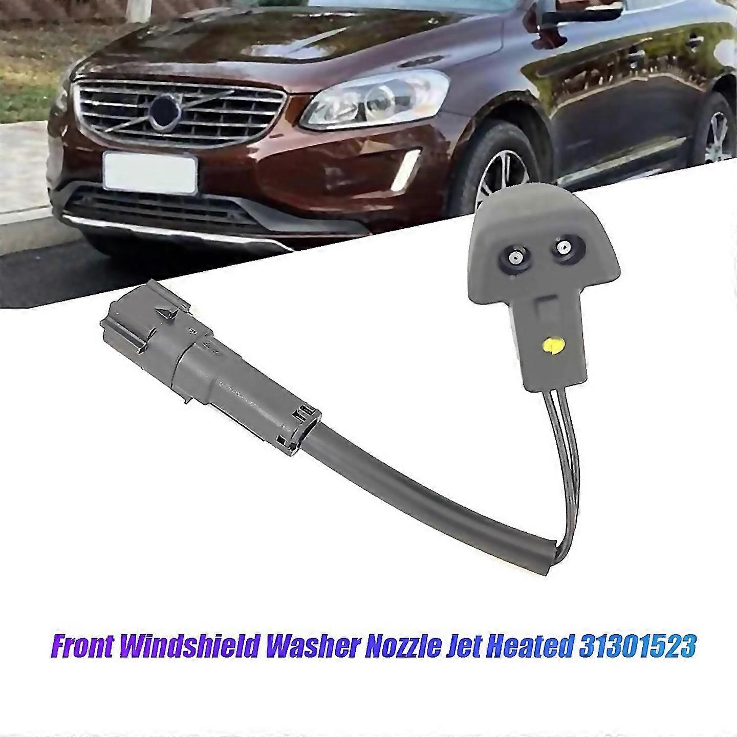 For Left Front Windshield Windscreen Washer Nozzle Jet Heated 31301523 For Xc60 S60 Xc70