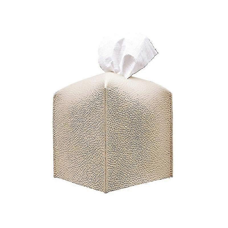 Modern Pu Leather Square Tissue Box Holder