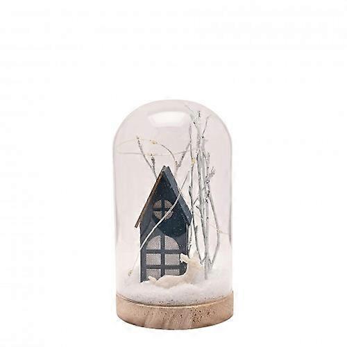Turtle Dove LED Cloche House Decoration
