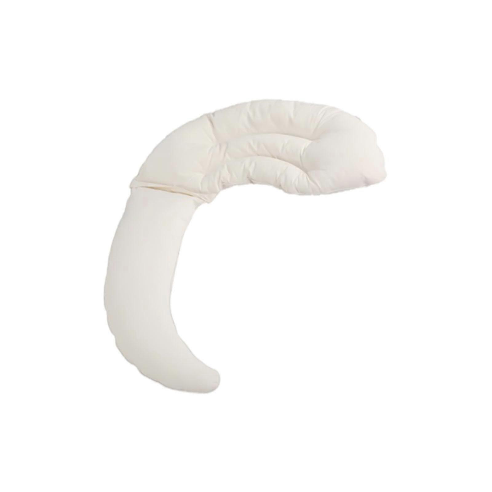 Lovely Moon Shaped Toddler Body Pillow for Sleeping Soft & Comfortable Cotton Sleep Pillow Huggable Washable