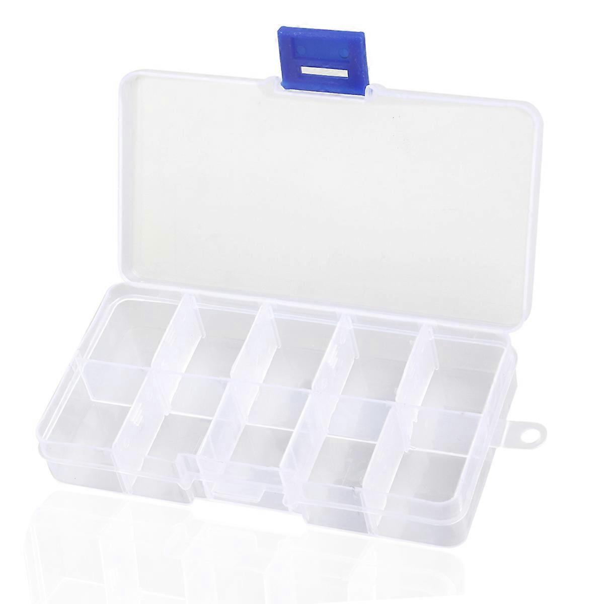 Clear Plastic Storage Box Jewelry Organizer Box for Storage Transparent