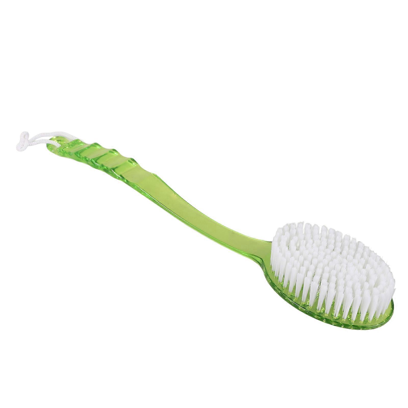 Back Cleaning Long Handle Bath Brush for Body Care 2Pcs Green