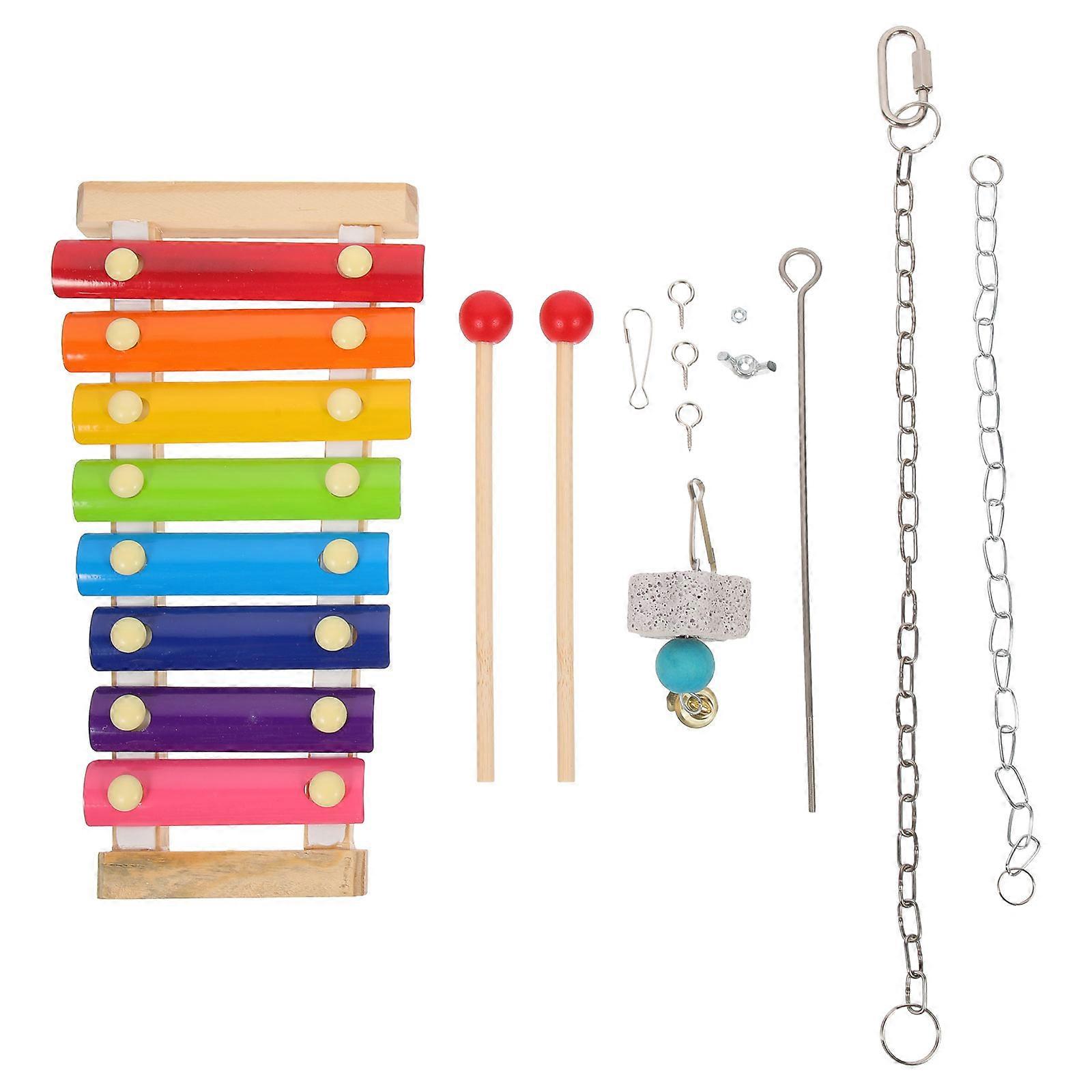Chicken Vegetable Skewer Bird Feeder Toy for Pets 6Pcs