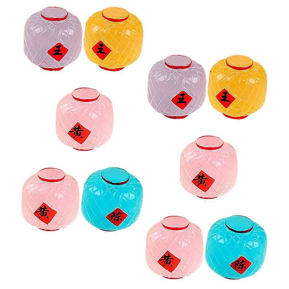 Glow In The Dark Luminous Lanterns 30 Pcs Classic Design Festive Occasions Assorted Color Decoration