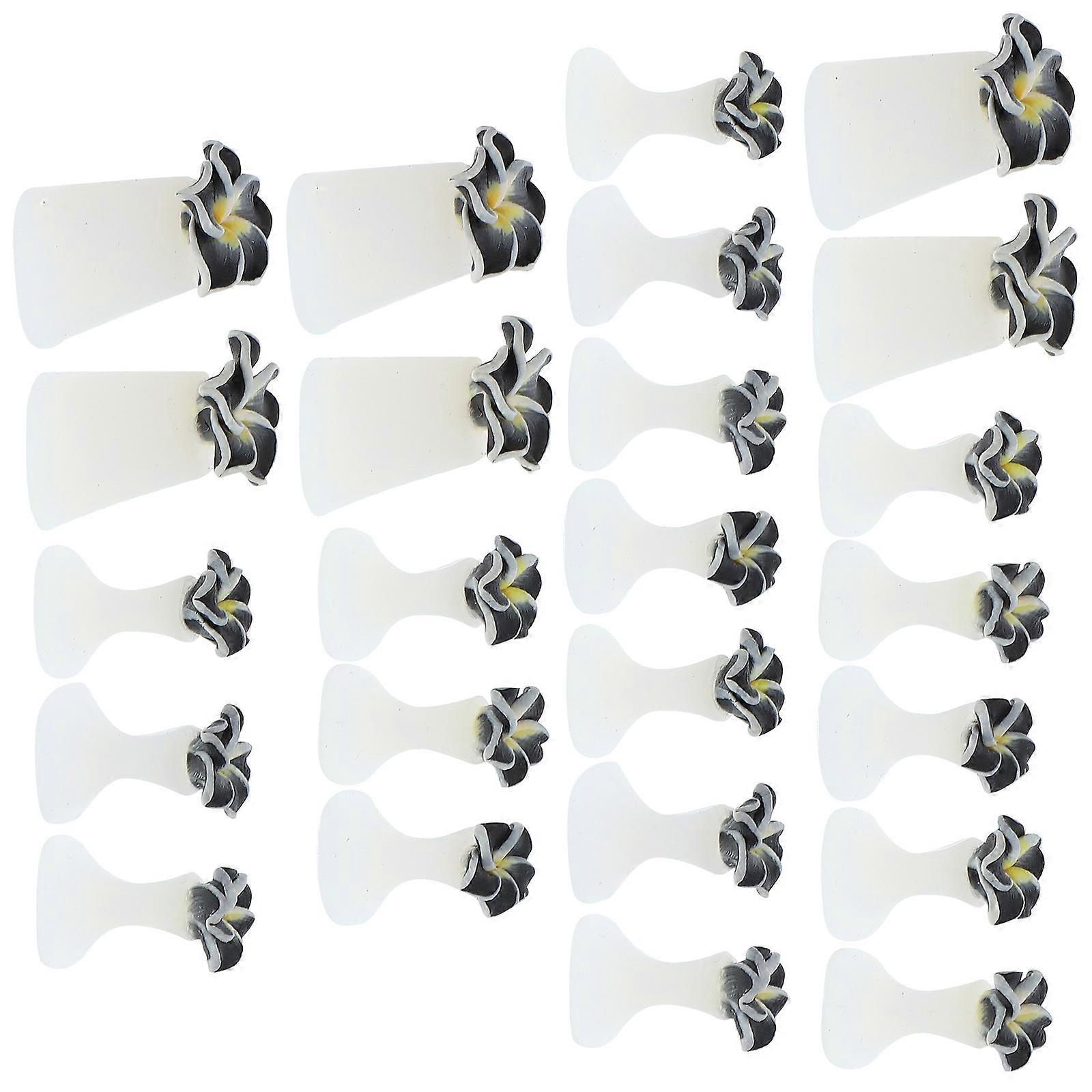 Pedicure Toe Separators 12 Sets For Nail Trimming And Nail Polish Application Flexible Design For Women