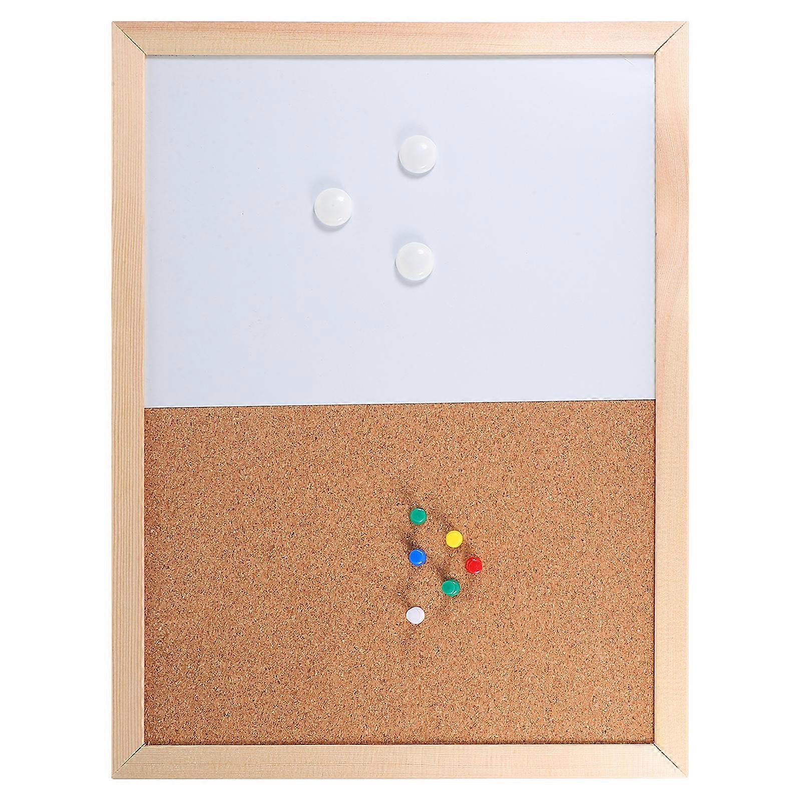 Cork Bulletin Board Office Message Board for Organization 5Sets Wood Material