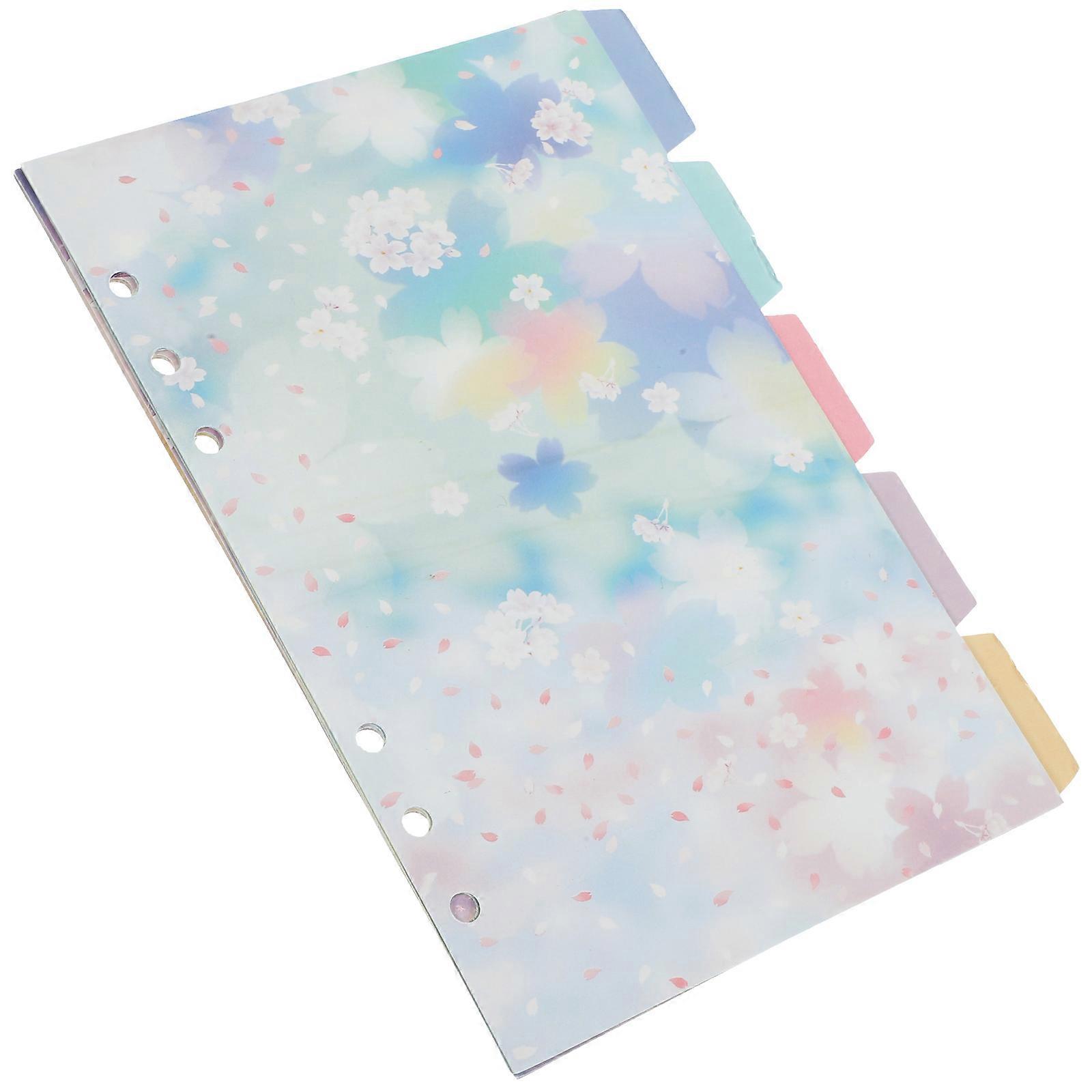 Notebook Organization Page Dividers For Students And General Users 15 Sheets Rectangular