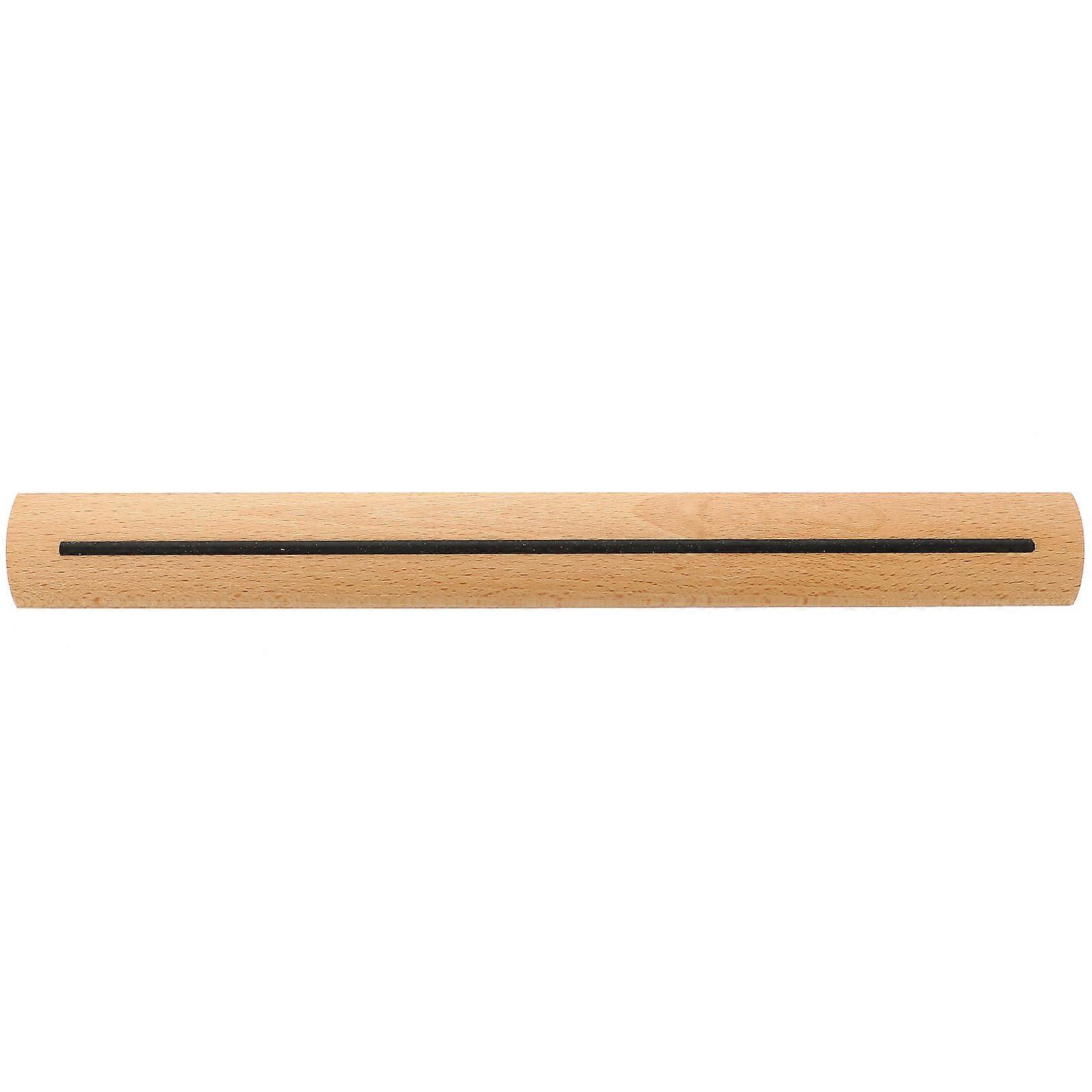 Portable Computer Stand Ergonomic Feature For Laptop Users Light Brown Wood Material Hand-polished 1Pack